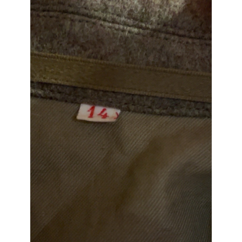 1960 Vintage West German Wool Field Uniform Jacket Pants Bundeswehr Filzlaus - Picture 3 of 5